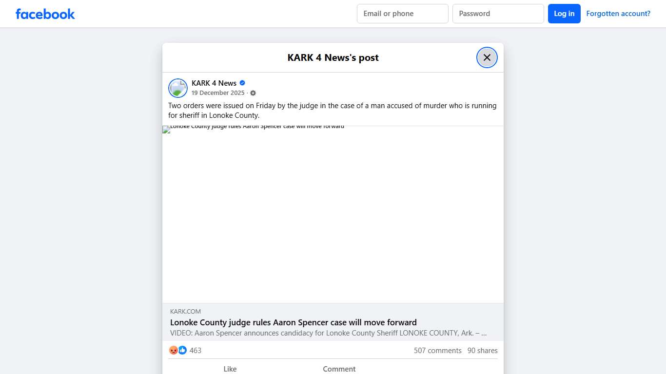 KARK 4 News - Two orders were issued on Friday by the... Facebook